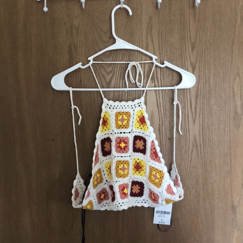 Crocheted Crop Top☺️